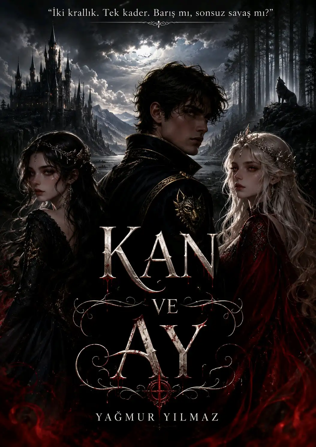 Kan ve ay kitap kapağı
