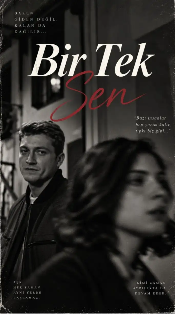 𝑩𝒊𝒓 𝑻𝒆𝒌 𝑺𝒆𝒏 kitap kapağı