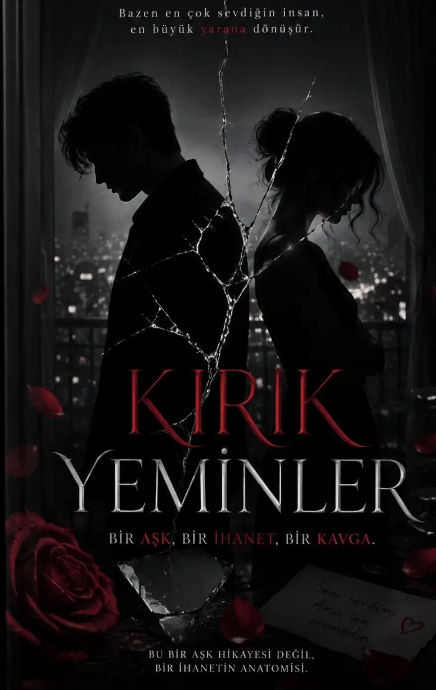 Kırık yeminler kitap kapağı