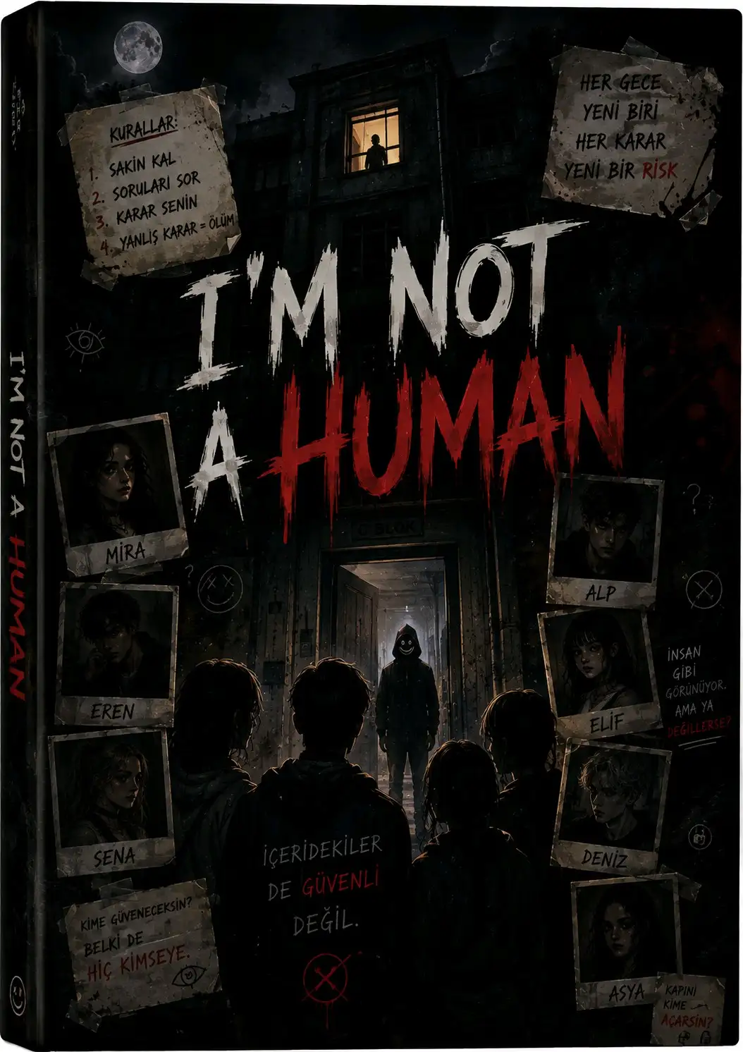 No,i'm not a human kitap kapağı