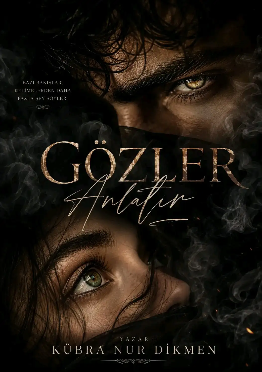 GÖZLER ANLATIR kitap kapağı