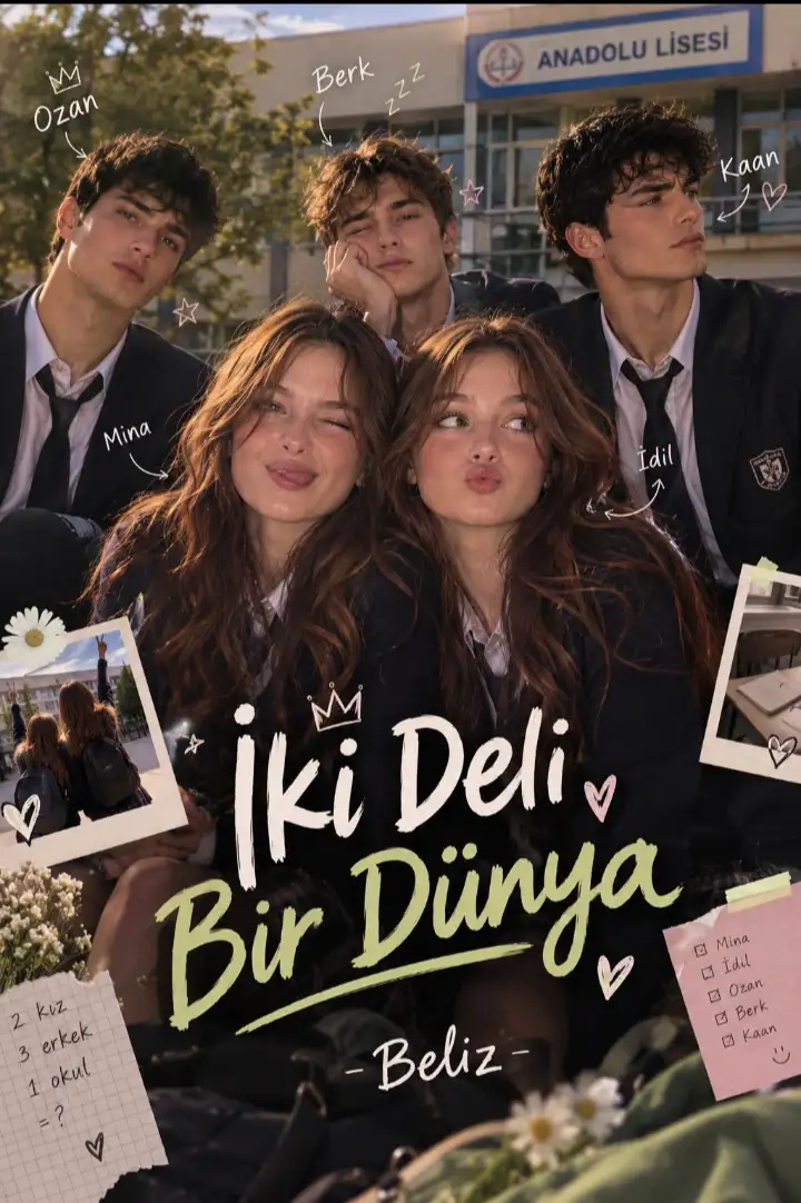 İki Deli Bir Dünya kitap kapağı