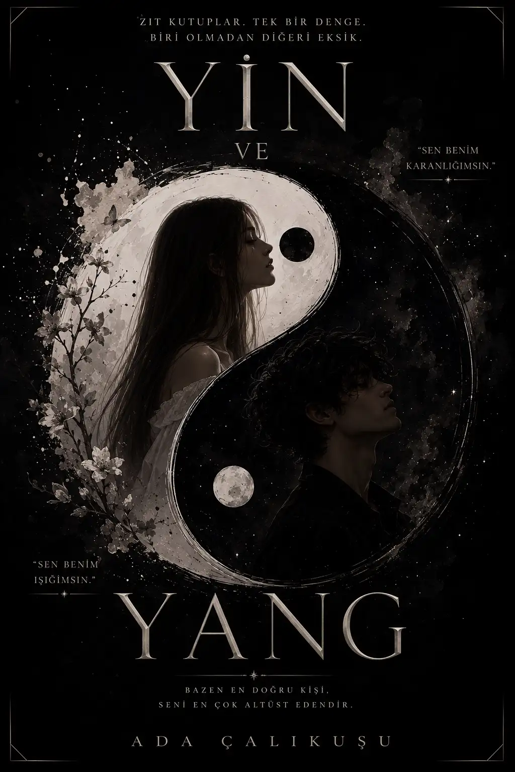 Yin ve Yang🖤🤍 kitap kapağı