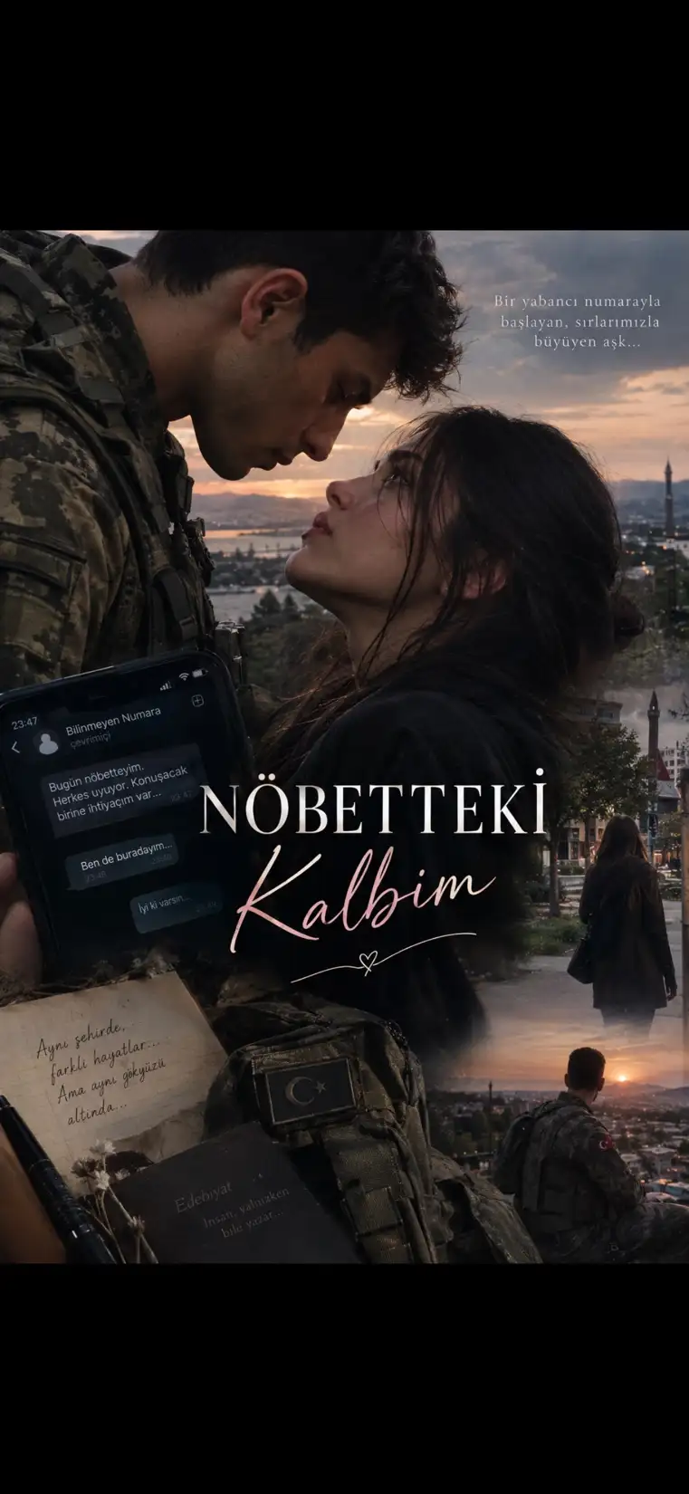 Nöbetteki kalbim kitap kapağı