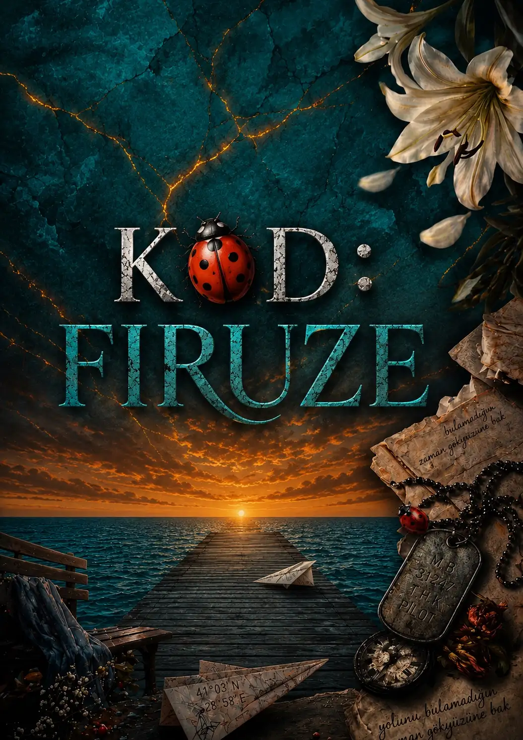 Kod: Firuze kitap kapağı