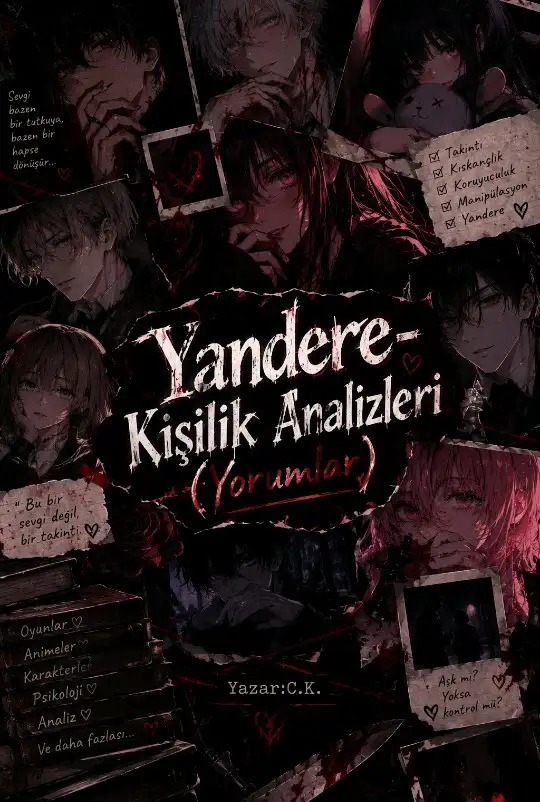 YANDERE—KİŞİLİK ANALİZLERİ/YORUMLAR kitap kapağı