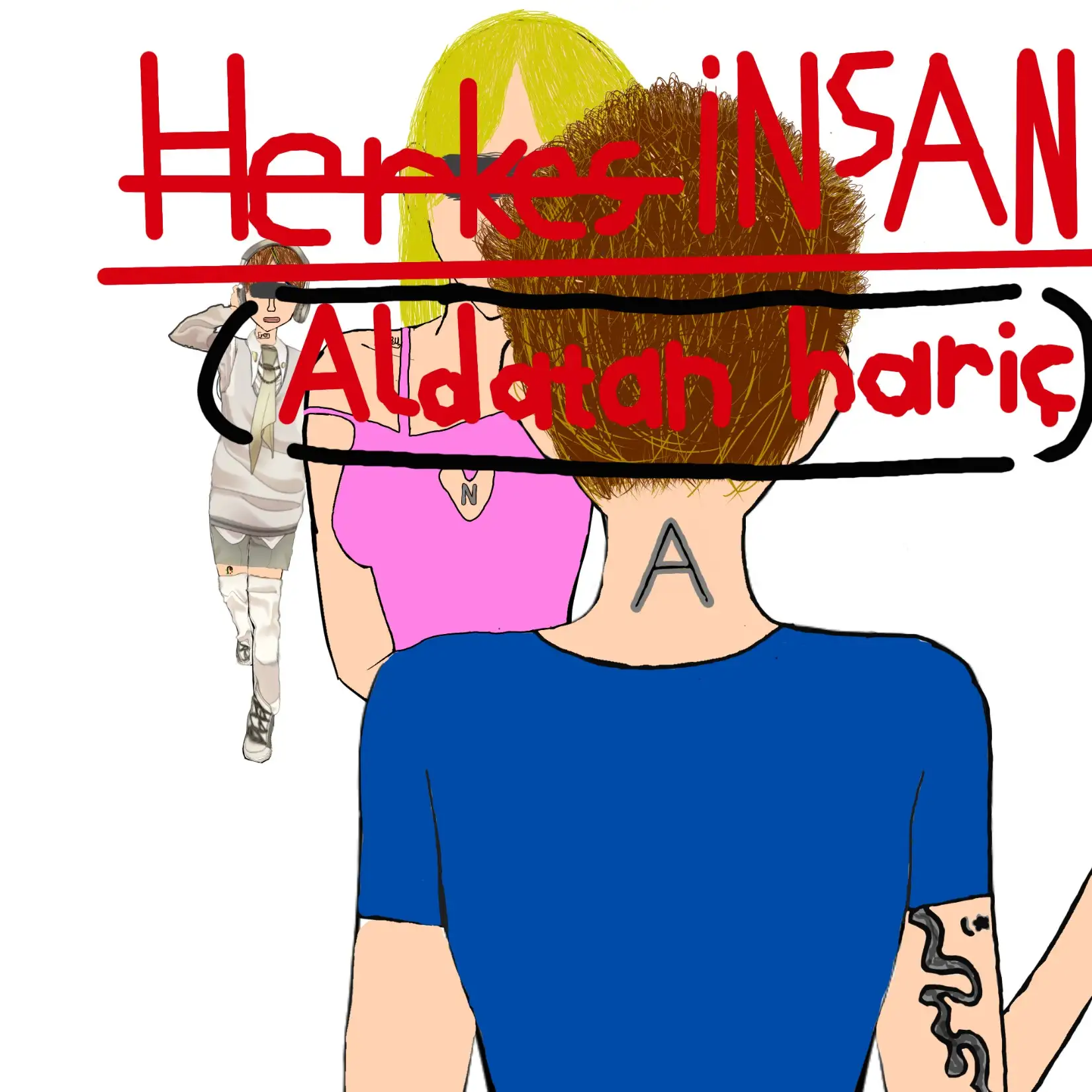 📖 HERKES İNSAN Aldatan hariç...📖 kitap kapağı