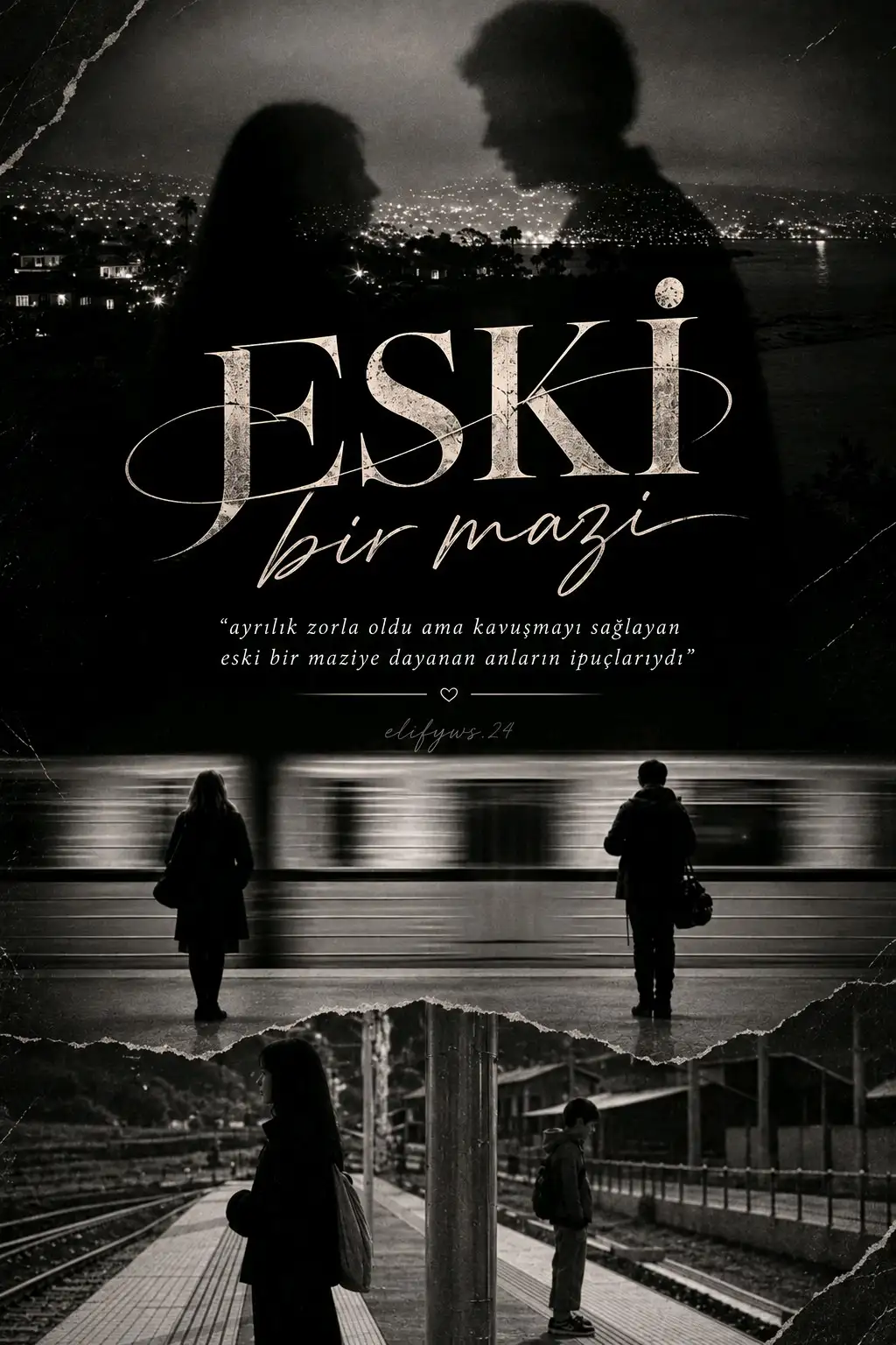 "ESKİ BİR MAZİ" kitap kapağı