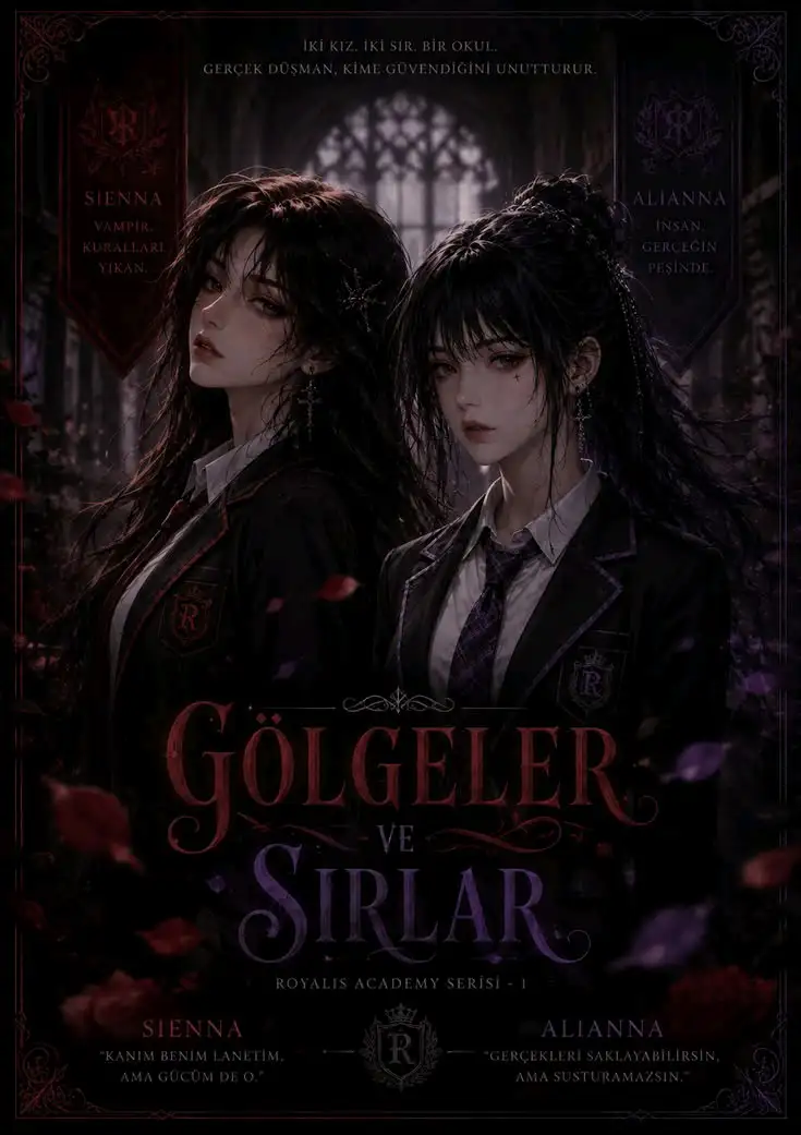GÖLGELER VE SIRLAR kitap kapağı