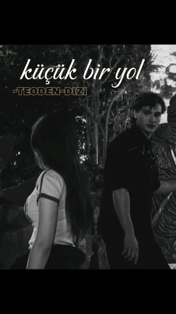Küçük bir yol -teoden dizi- kitap kapağı