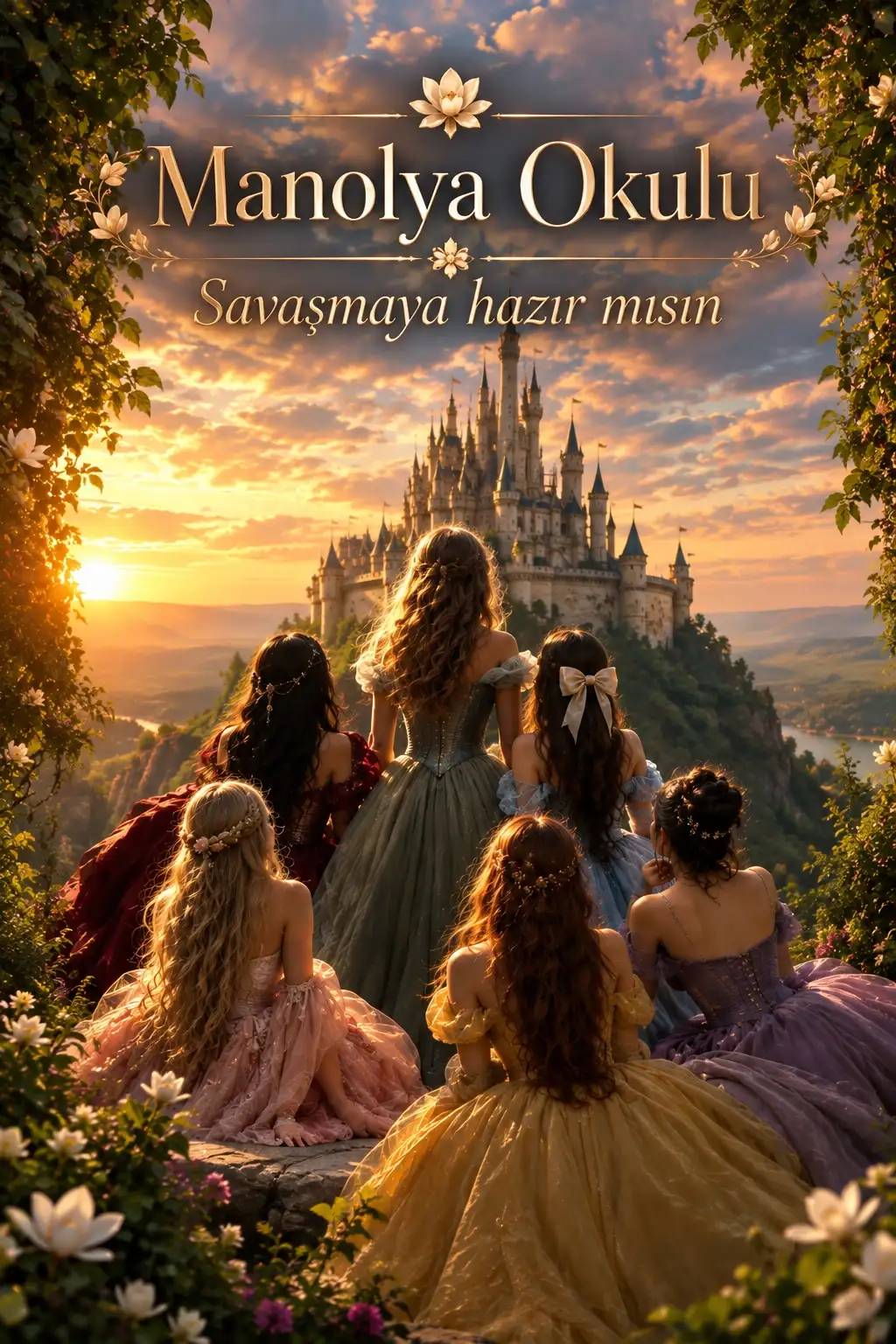 Manolya okulu : Savaşmaya hazır mısın kitap kapağı