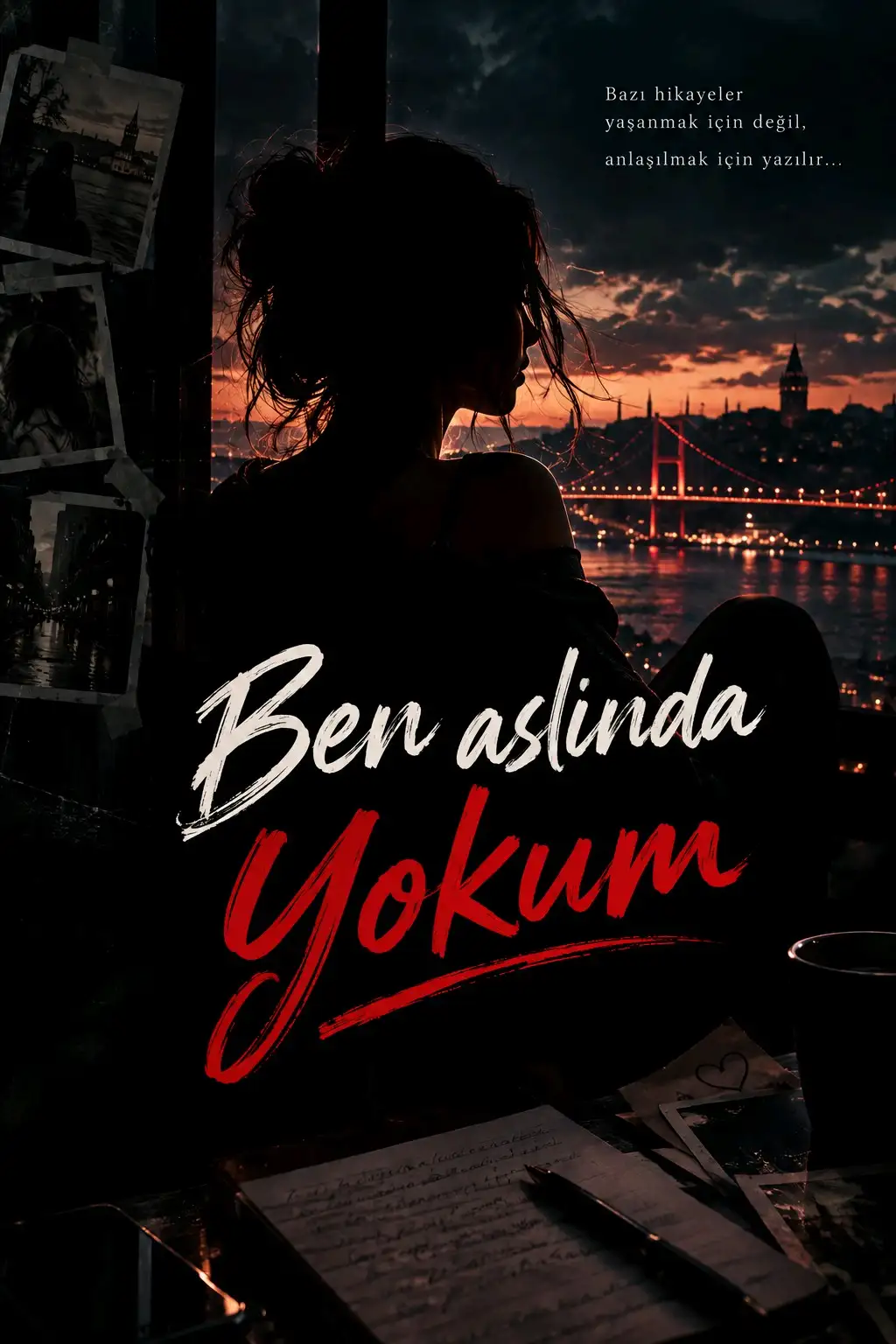 Ben Aslında Yokum kitap kapağı