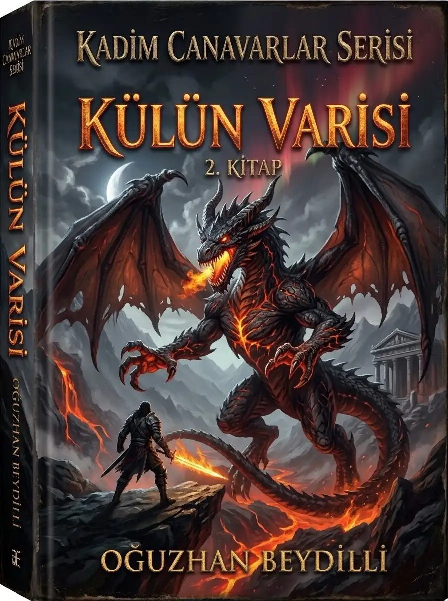 KADİM CANAVARLAR- 2. KİTAP KÜLÜN VARİSİ kitap kapağı