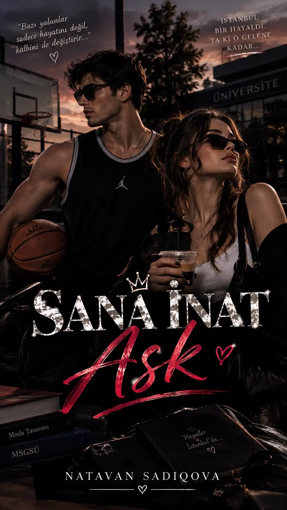 SANA İNAT AŞK kitap kapağı