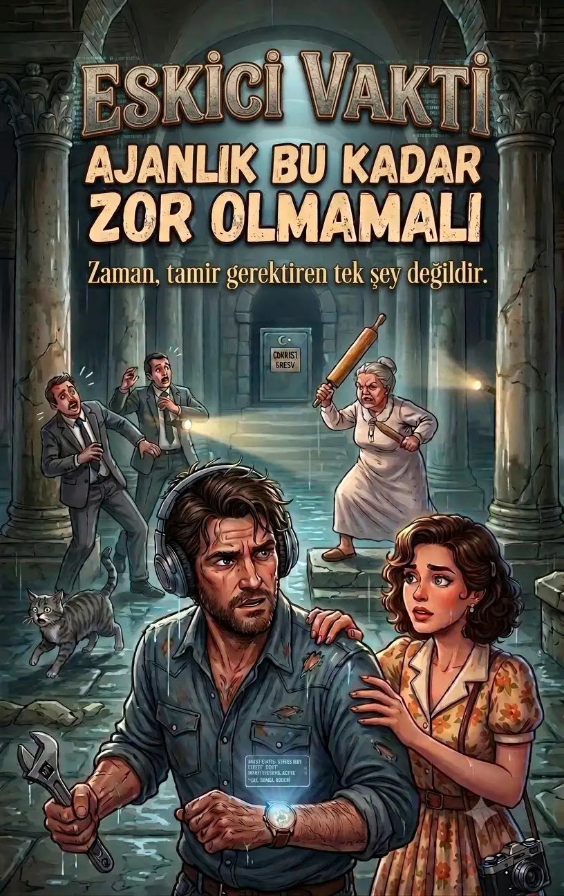 Eskici Vakti : Ajanlık Bu Kadar Zor Olmamalı kitap kapağı
