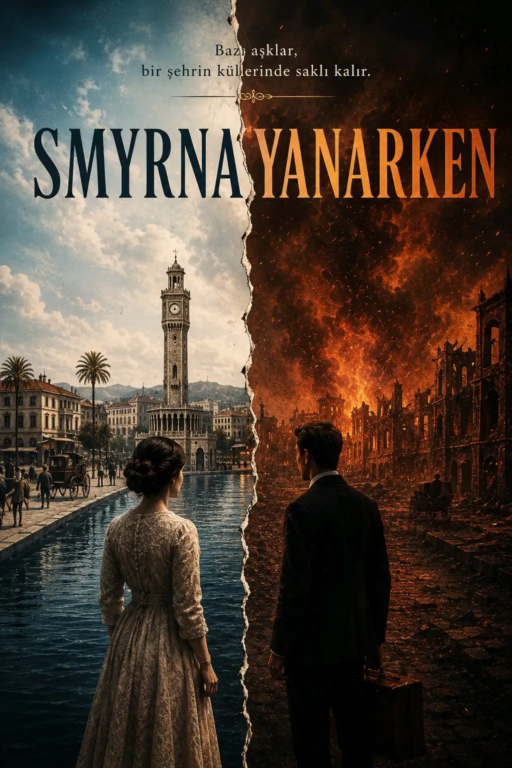 Smyrna Yanarken kitap kapağı