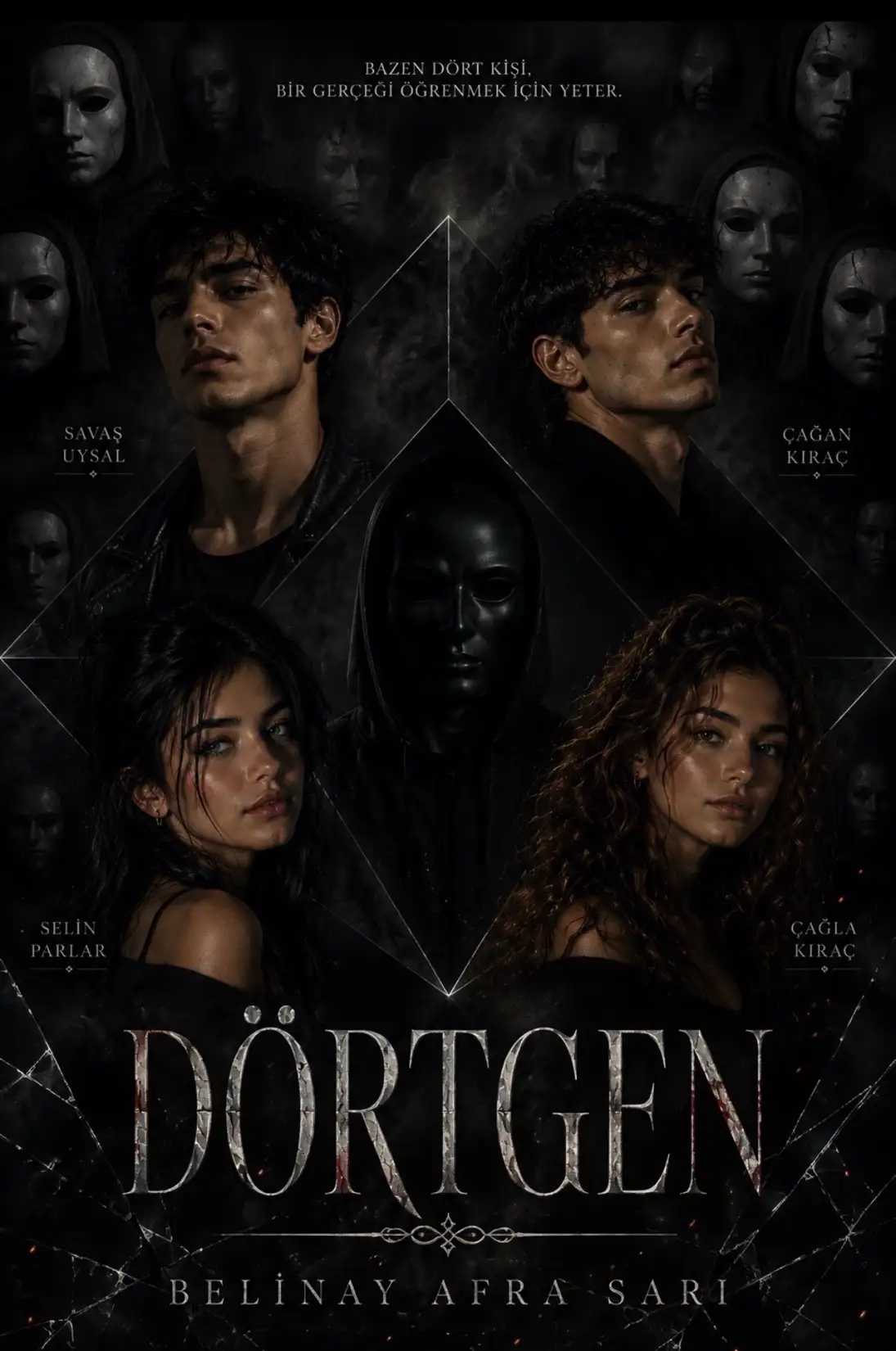 Dörtgen kitap kapağı
