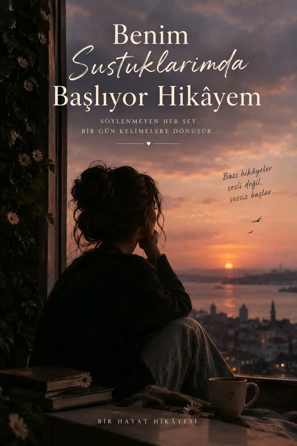 Benim Sustuklarımda başlıyor Hikayem kitap kapağı