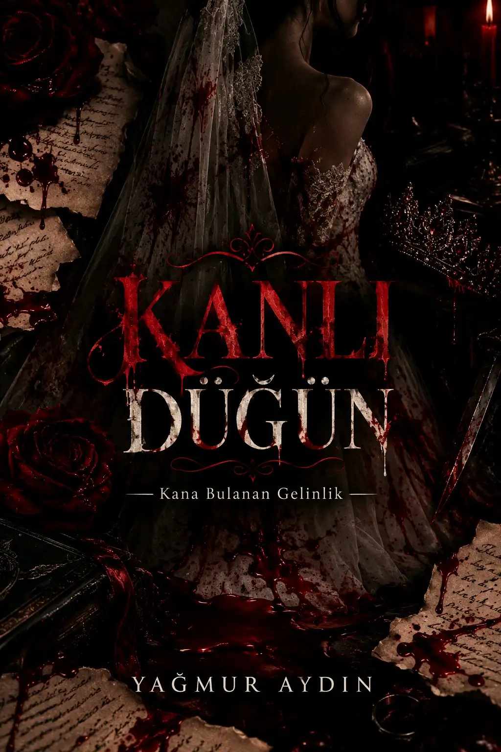 KANLI DÜĞÜN • Kana Bulanan Gelinlik kitap kapağı