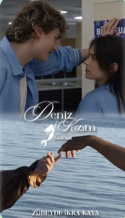 Deniz kızım//Teoden//Texting kitap kapağı