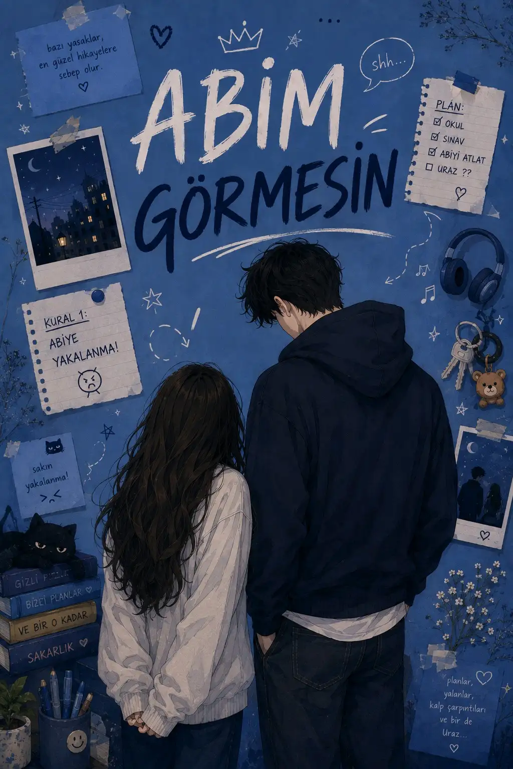 Abim Görmesin kitap kapağı