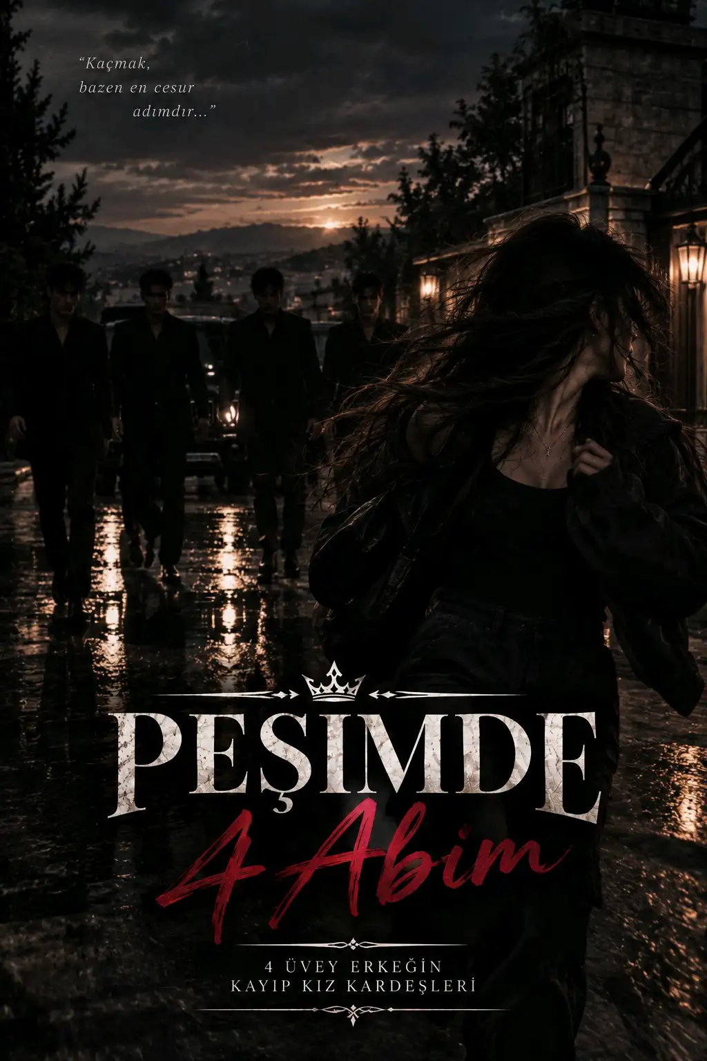 Peşimde 4 Üvey abim kitap kapağı