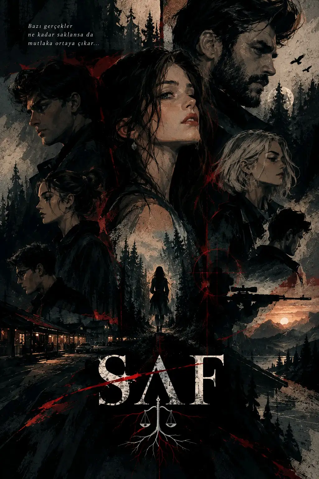 Hüküm 1 saf acı kitap kapağı