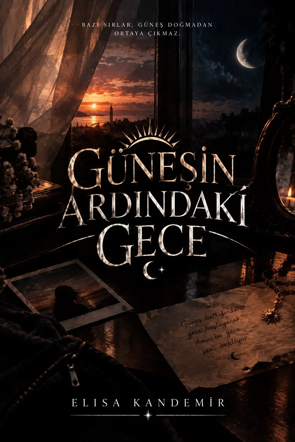 Güneşin Ardındaki Gece kitap kapağı