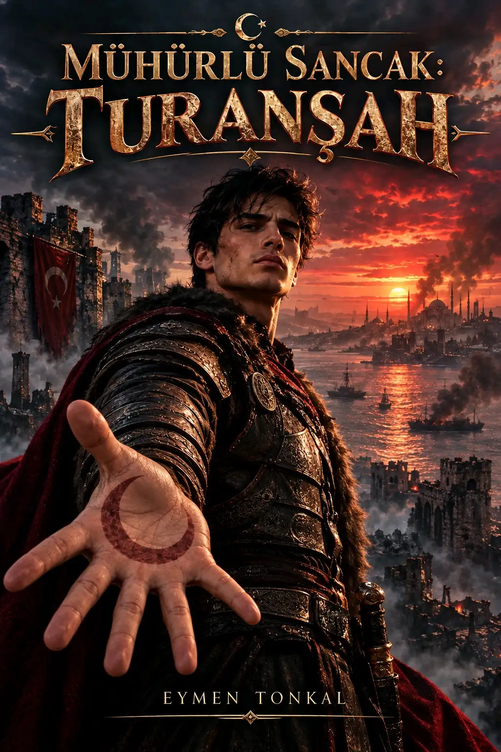 Mühürlü Sancak:Turanşah kitap kapağı