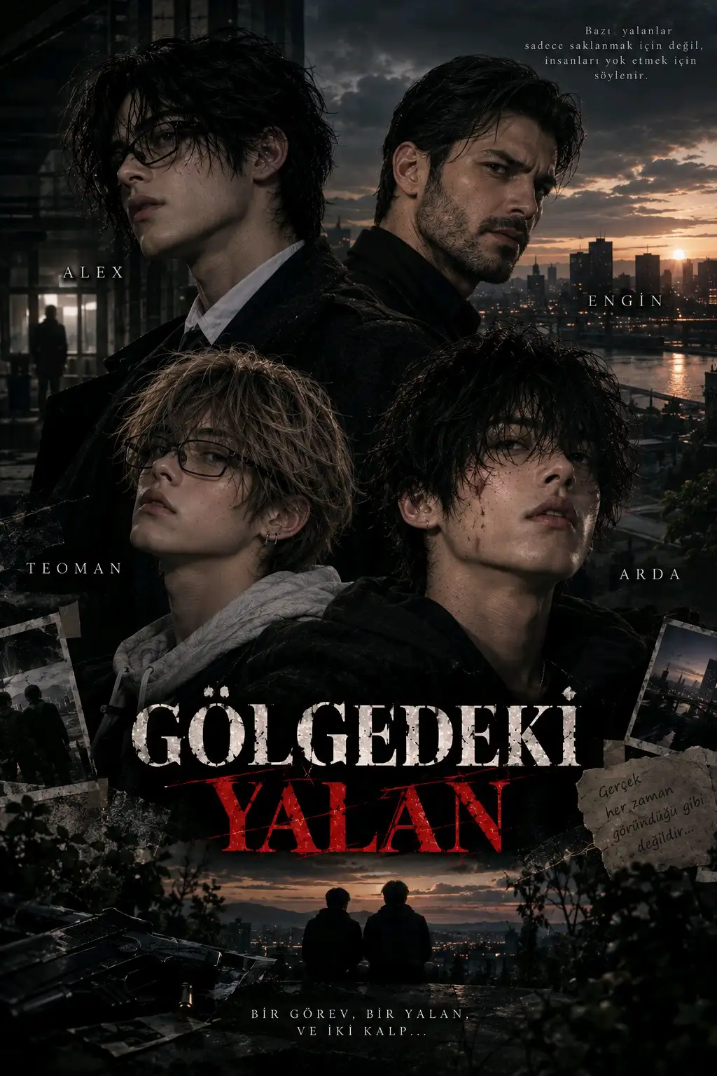 Gölgedeki yalan kitap kapağı