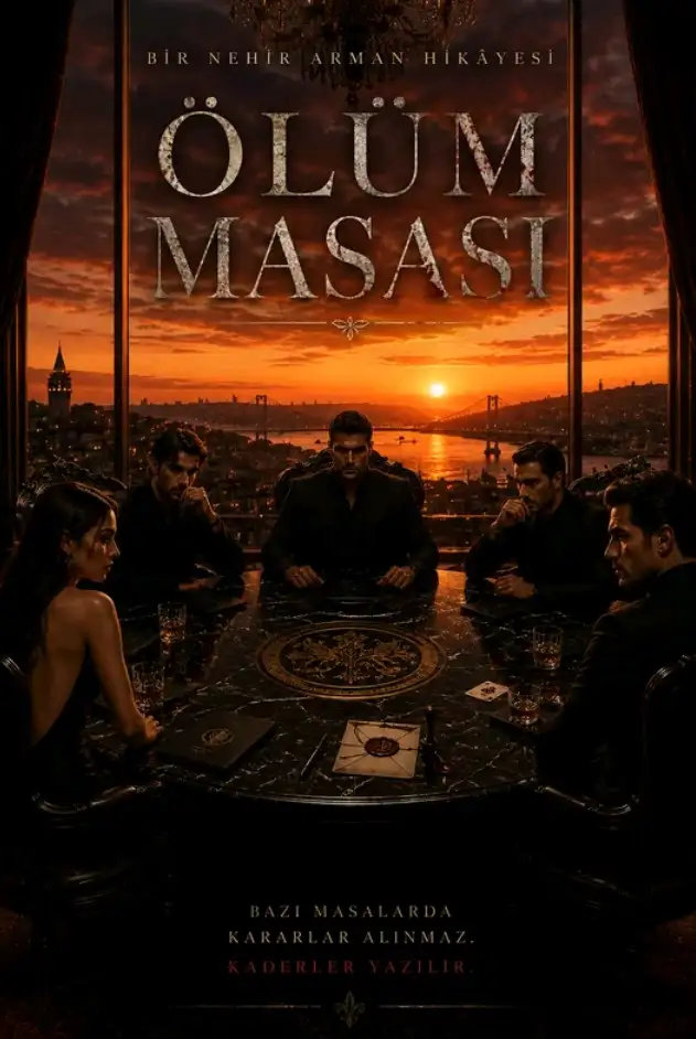 ÖLÜM MASASI kitap kapağı