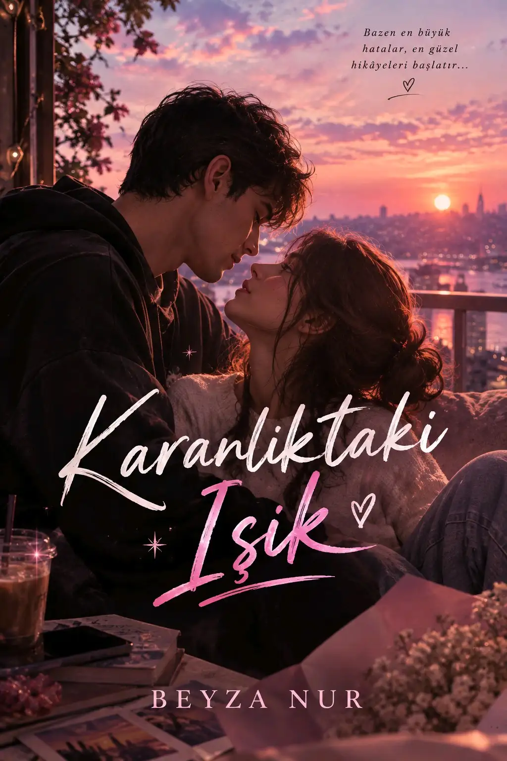 KARANLIKTAKİ IŞIK (Yarı texting) kitap kapağı