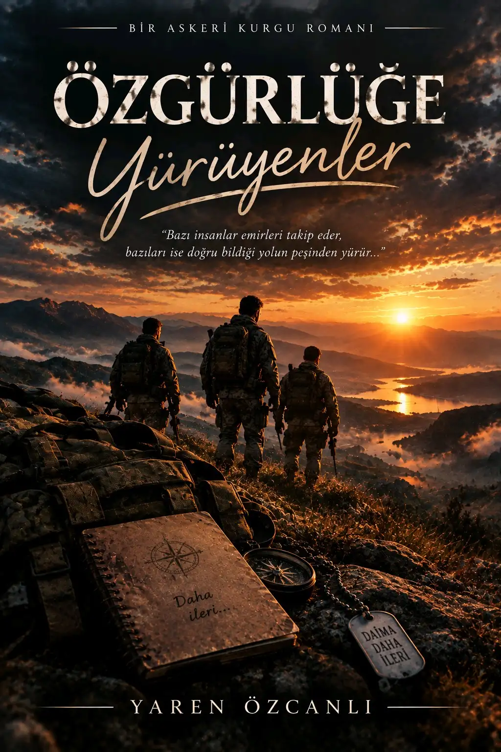 ÖZGÜRLÜĞE YÜRÜYENLER kitap kapağı