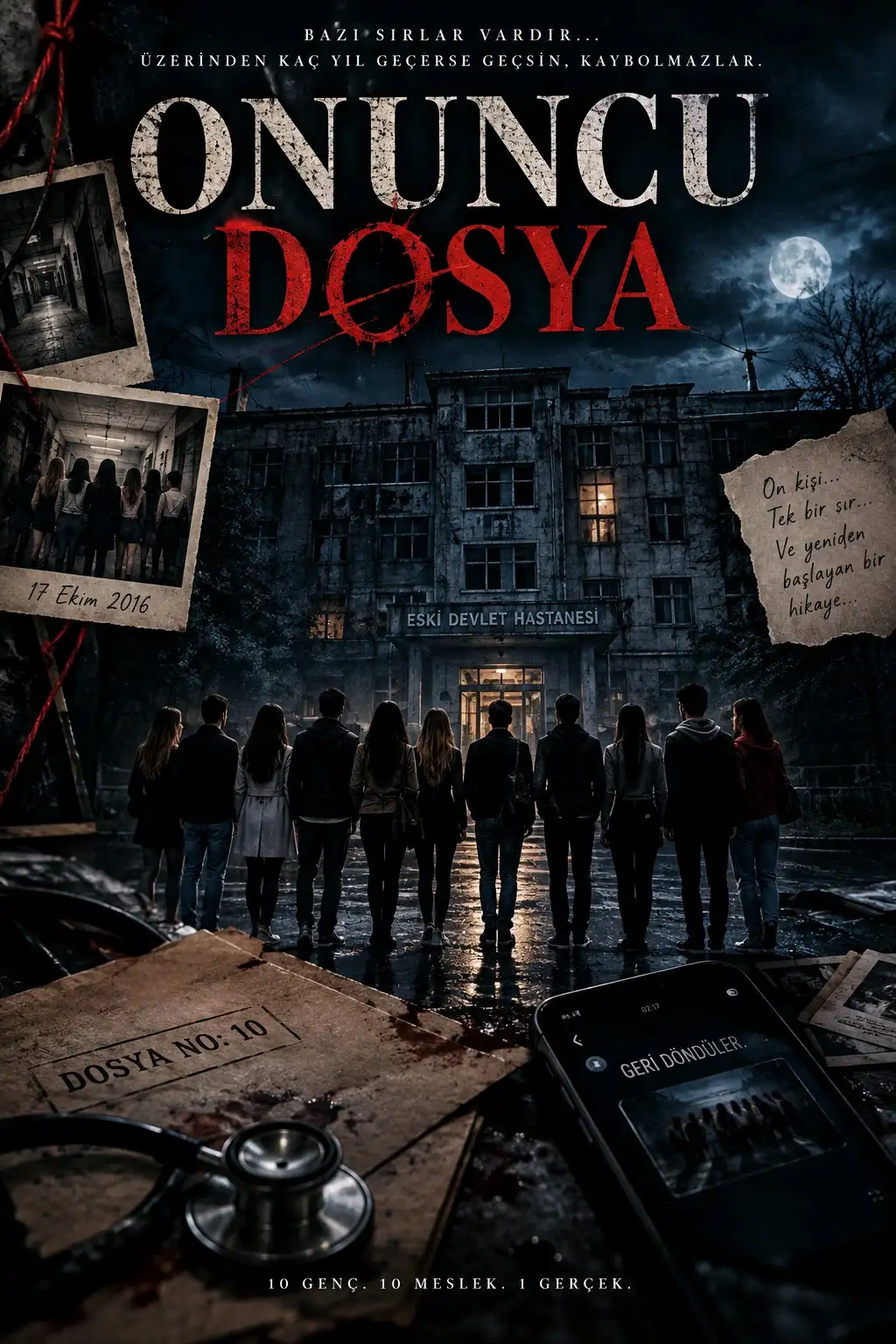 Onuncu Dosya kitap kapağı
