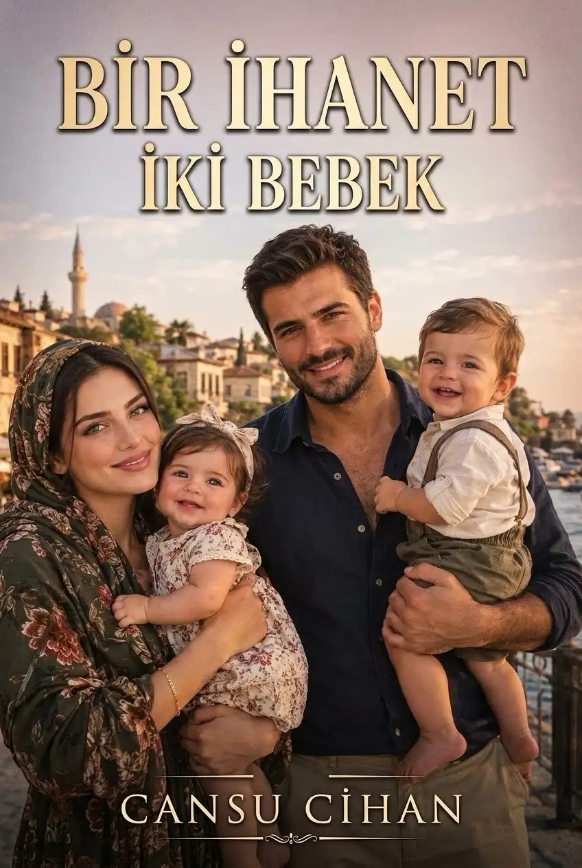 Bir ihanet iki bebek kitap kapağı