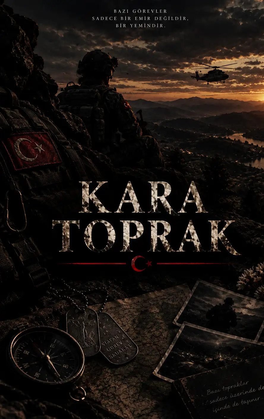 KARA TOPRAK kitap kapağı