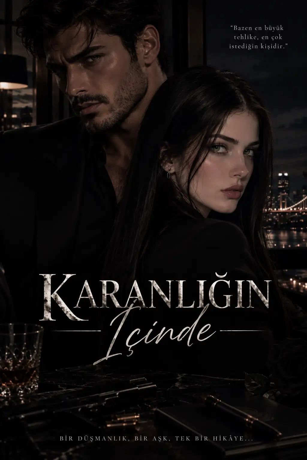 KARANLIĞIN İÇİNDE kitap kapağı