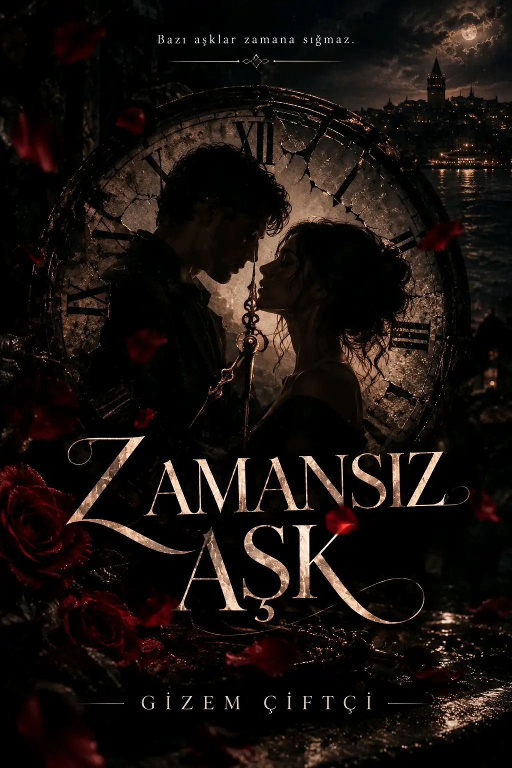 Zamansız aşk kitap kapağı