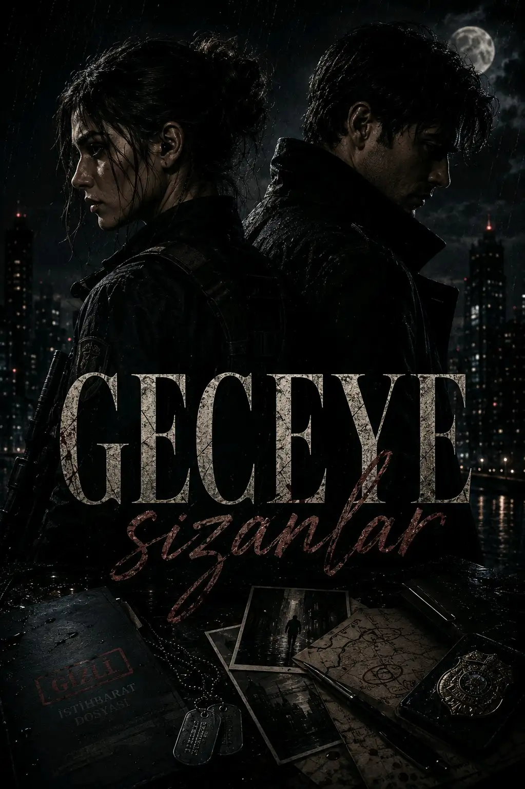 GECEYE SIZANLAR kitap kapağı