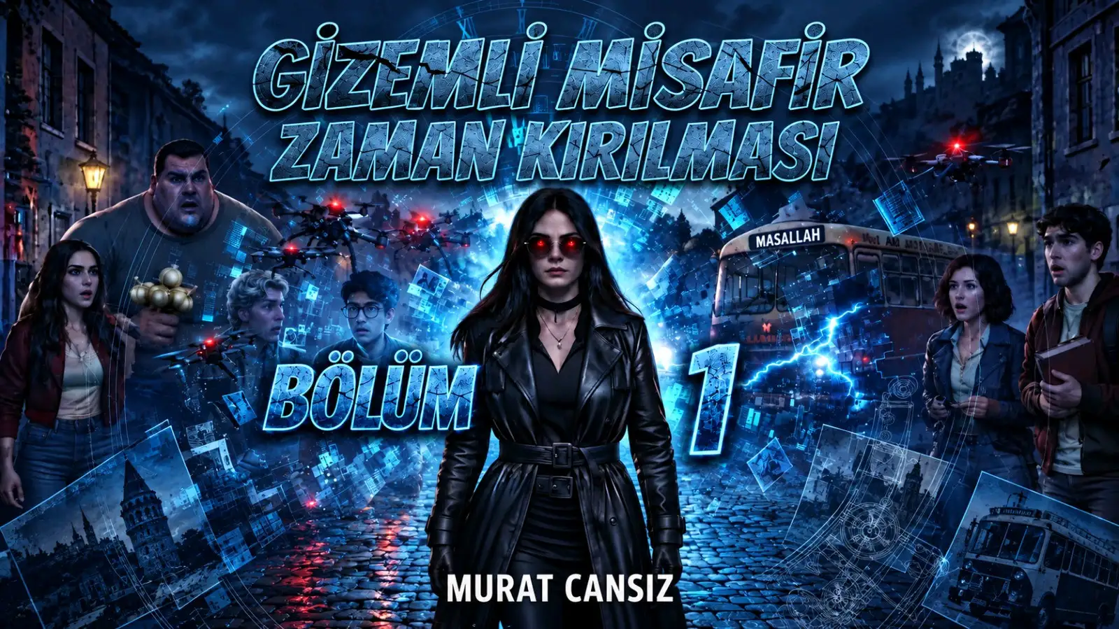 GİZEMLİ MİSAFİR ZAMAN KIRILMASI BÖLÜM 1 kitap kapağı