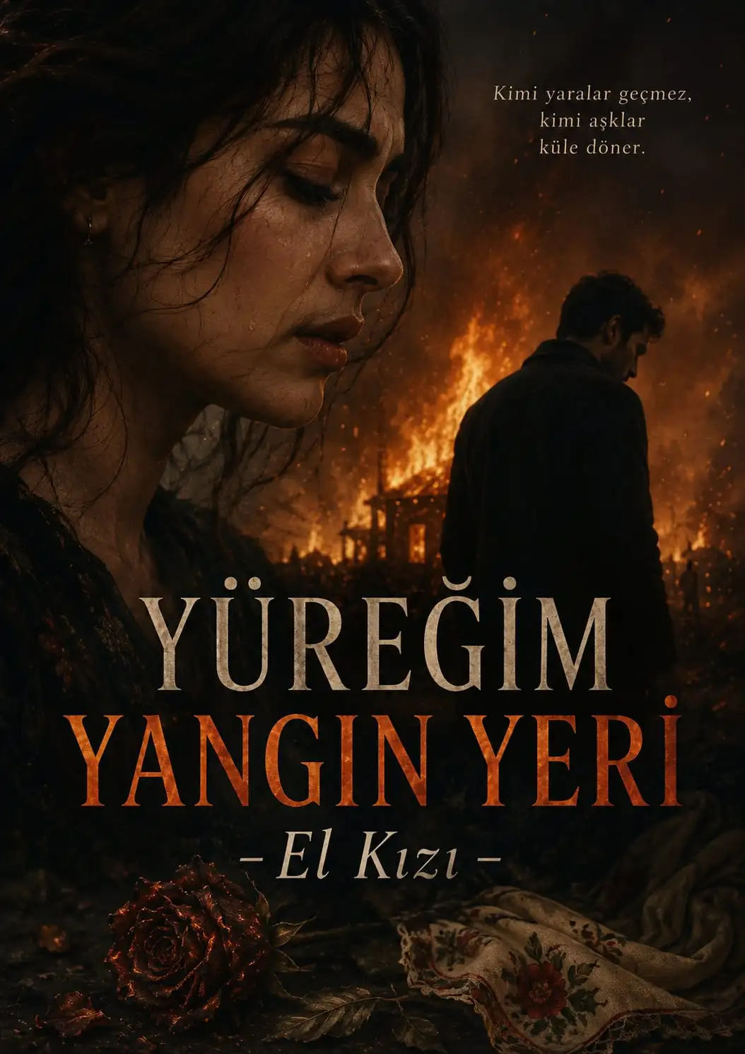 Yüreğim Yangın Yeri -El Kızı- kitap kapağı
