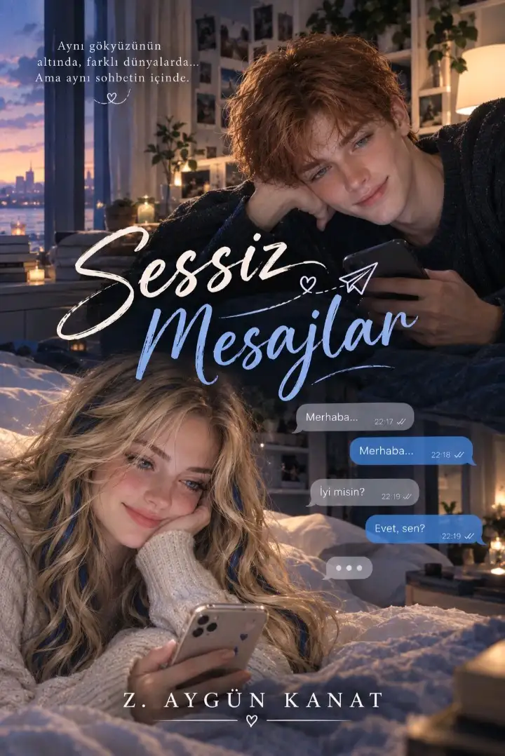 Sesiz mesajlar kitap kapağı