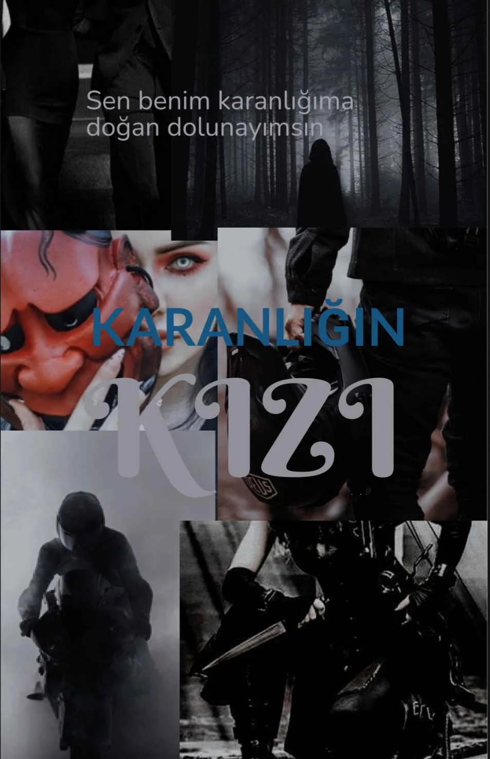 Karanlığın kızı kitap kapağı