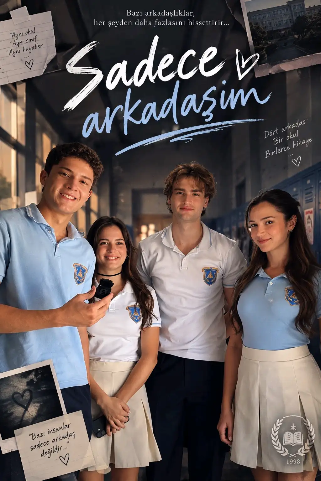 Sadece arkadaşım. kitap kapağı