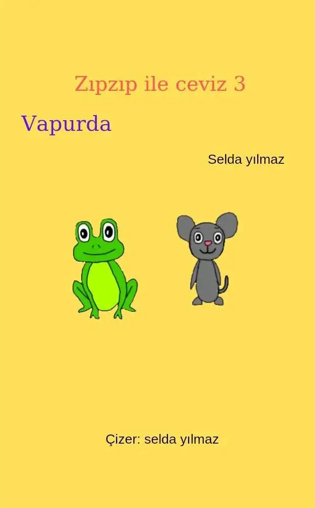 Zıpzıp ile ceviz 3: vapurda kitap kapağı