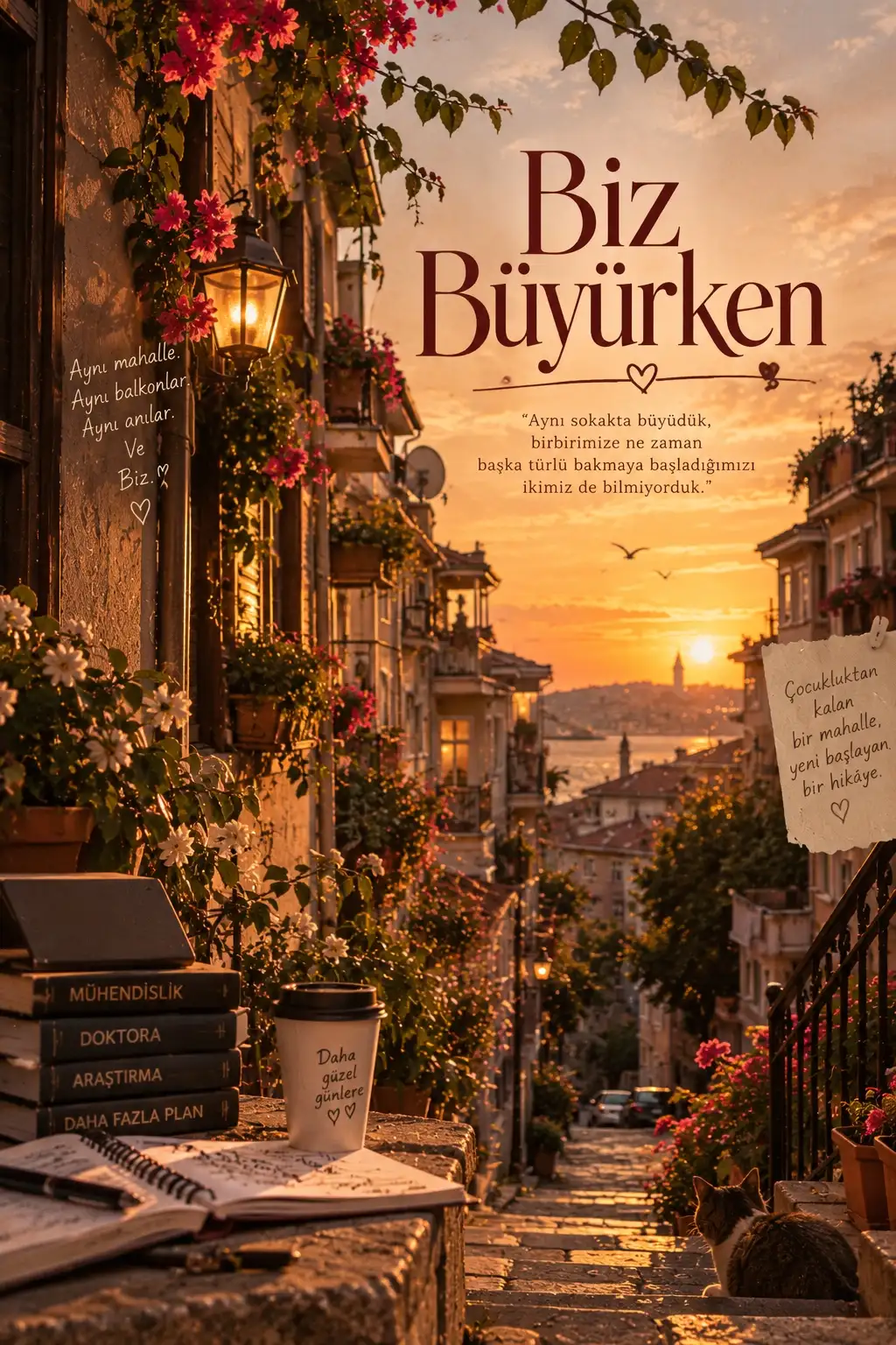 Biz Büyürken kitap kapağı