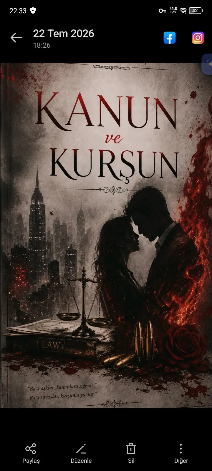 Kanun ve kurşun kitap kapağı
