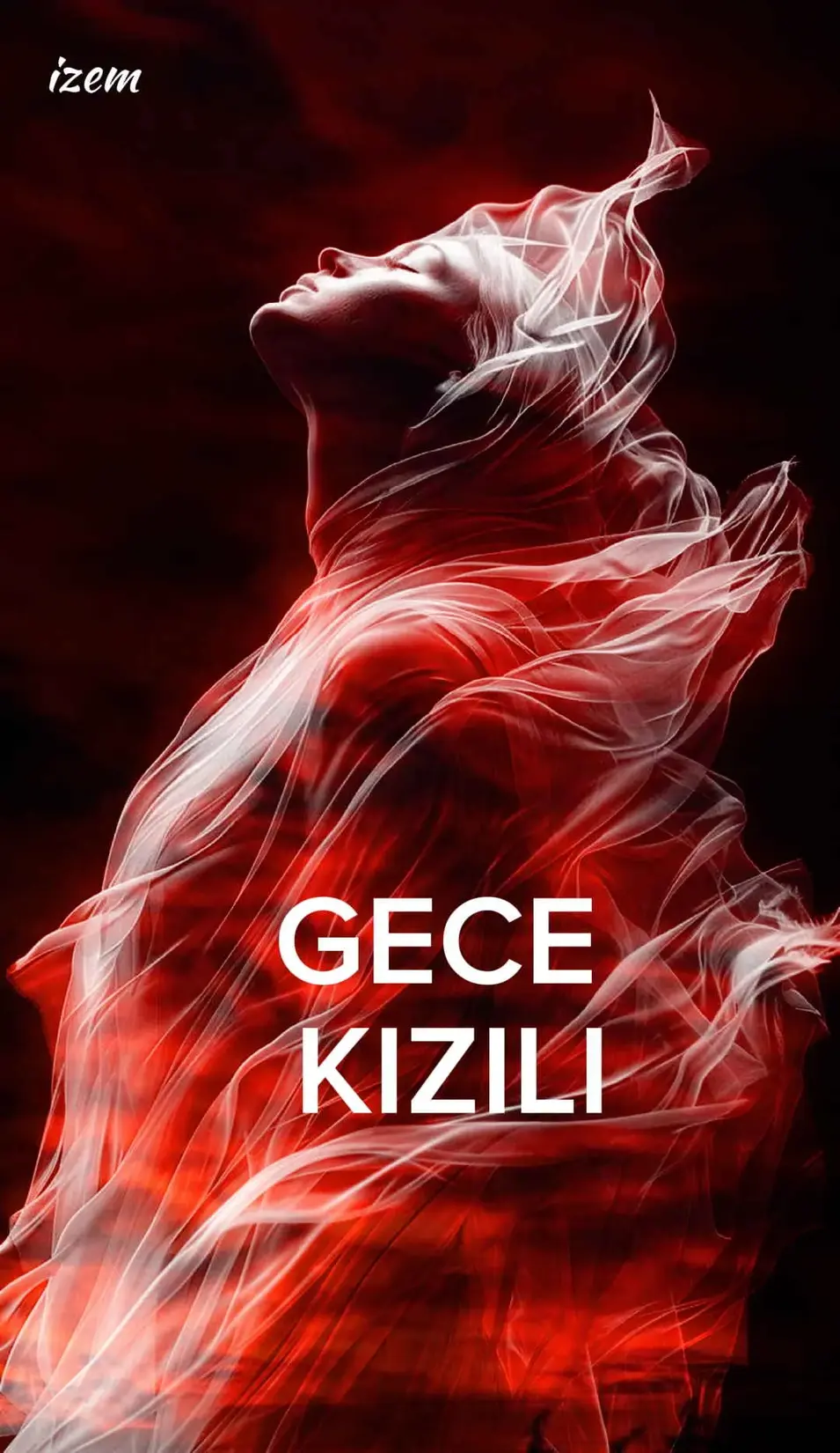 GECE KIZILI kitap kapağı