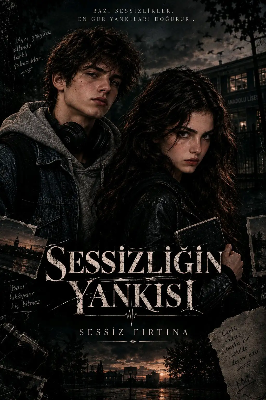 Sessizliğin yankısı kitap kapağı