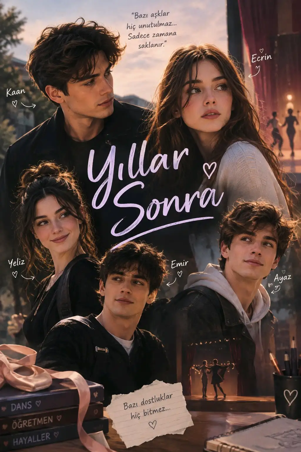 Yıllar sonra kitap kapağı